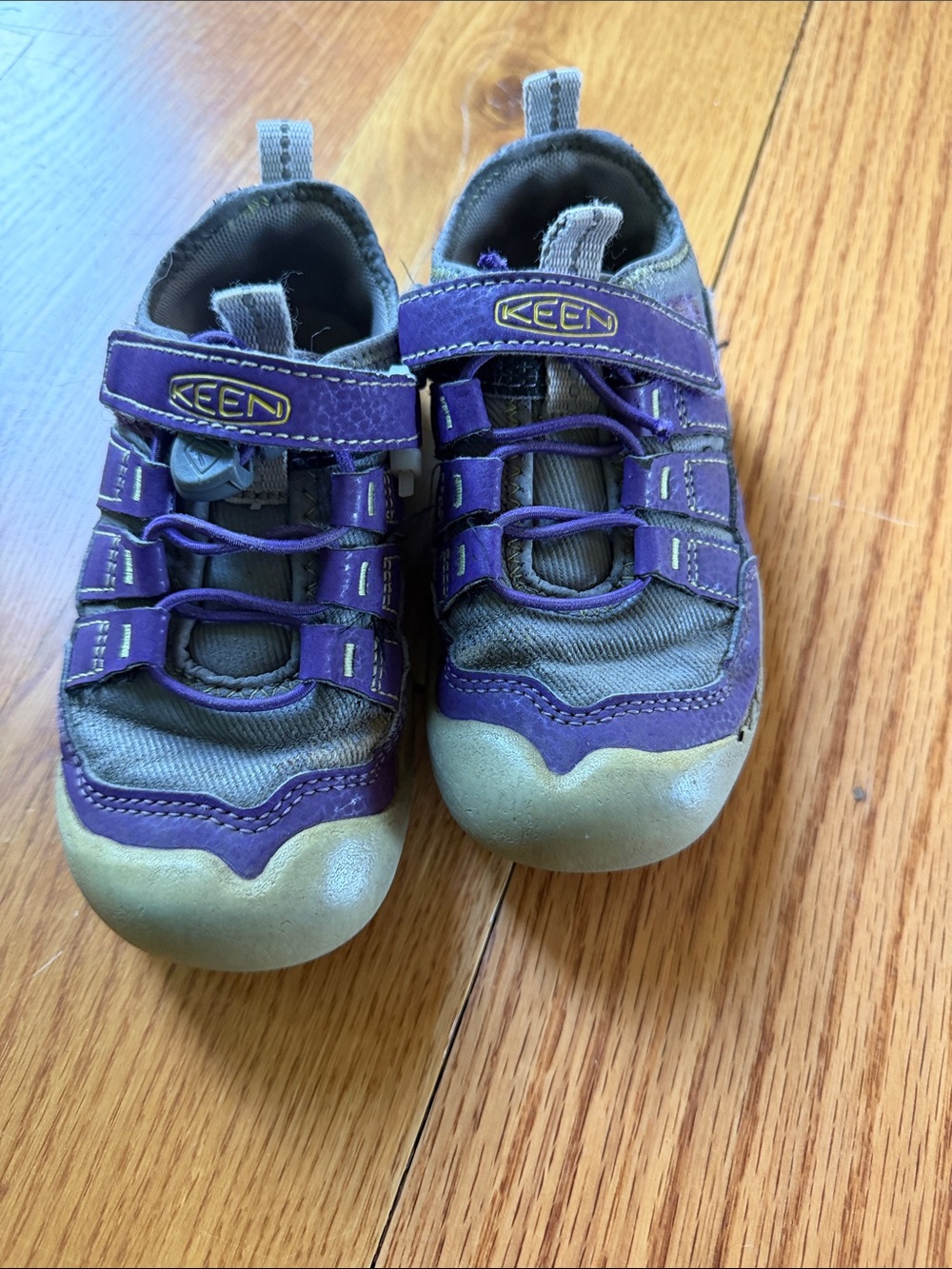 Keen Kids Purple and Gray Active Sneakers
